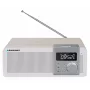 Draagbare radio BLAUPUNKT PP14BT met Bluetooth, MP3, MicroSD, USB en wekker — 6 W, batterij/netstroom, 230×118×90 mm