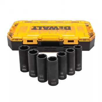 Dopsleutelset DeWALT DWMT74737-0 7 stuks