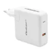 Qoltec GaN-oplader FAST 108W | 5-20V | 3-4.7A | USB C | wit