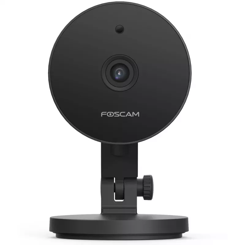 Foscam C5M beveiligingscamera voor binnen, Wi-Fi/LAN, 5 MP (3072x1728), zwart
