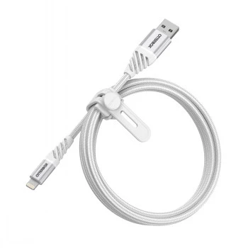 USB-A-naar-Lightning-kabel OTTERBOX 1 m — Cloud White, USB-A-stekker naar Lightning-stekker