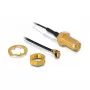 Kabelverbinder DeLOCK 88417 I-PEX M SMA F zwart