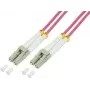 LogiLink FP4LC11 glasvezelkabel 100 m OM4 roze (FP4LC11)