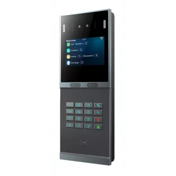 Fanvil i66 video-intercom 2 MP 10,2 cm 4 inch zwart grijs