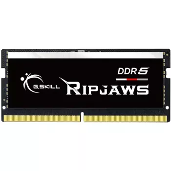SO-DIMM 32 GB DDR5-5600 (2x 16 GB) dual-kit, werkgeheugen zwart, F5-5600S4040A16GX2-RS, Ripjaws, INTEL XMP