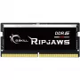 SO-DIMM 32 GB DDR5-5600 (2x 16 GB) dual-kit, werkgeheugen zwart, F5-5600S4040A16GX2-RS, Ripjaws, INTEL XMP