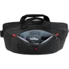 Laptoptas Wenger BQ 16 Slimcase Toploader zwart — geschikt voor 16-inch laptops, toploader-ontwerp, gevoerd vak