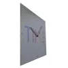 NeXtime klok 8165 Mistery - Time, 43x43 cm, wand, metaal