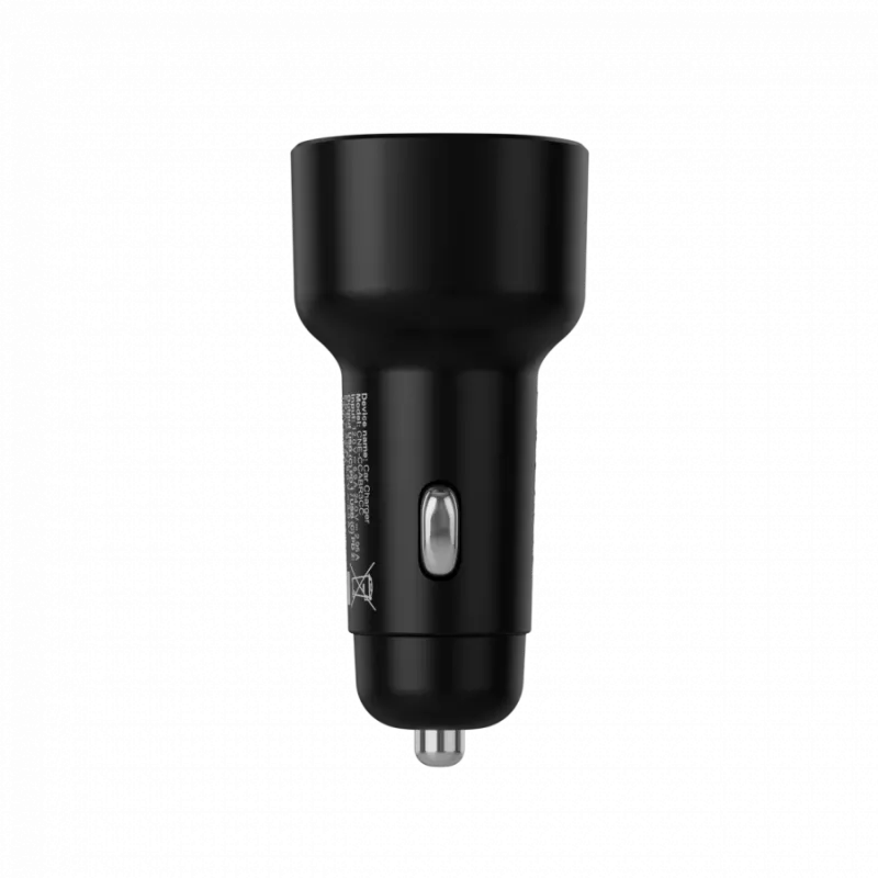 Auto-oplader CANYON OnDrive 60 PD 60W 2xUSB-C — 60W vermogen, 2 USB-C-aansluitingen, zwart