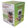 Esperanza Steam Volcano EKG009 stoomkoker, 3 manden, 400 W