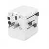 Reisvoeding GEMBIRD TPA-1A2C20-01-W — 20 W, USB-A (18 W) + 2× USB-C (20 W), stekker type E, wit