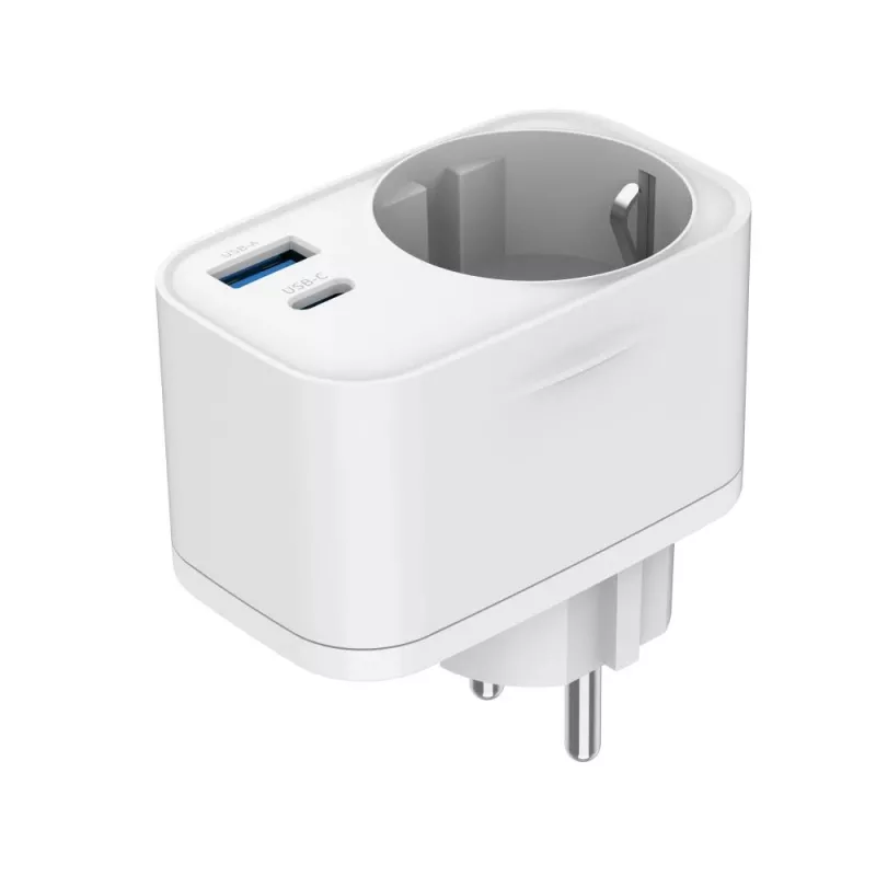 OPLADER USB UNIVERSEEL 20W WIT/2P AC TA-ACPDQC20-01-W GEMBIRD