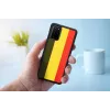 Beschermhoesje Man and Wood Galaxy S20+ reggae zwart