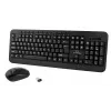 Draadloze toetsenbord- en muisset ESPERANZA Akron TK109 2,4 GHz, USB-ontvanger, zwart
