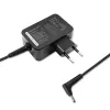 Qoltec 51026 voeding/adapter binnen/buiten 65 W zwart