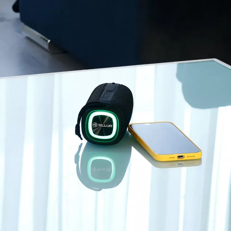 Draagbare luidspreker Tellur Eclipse Bluetooth 12W zwart
