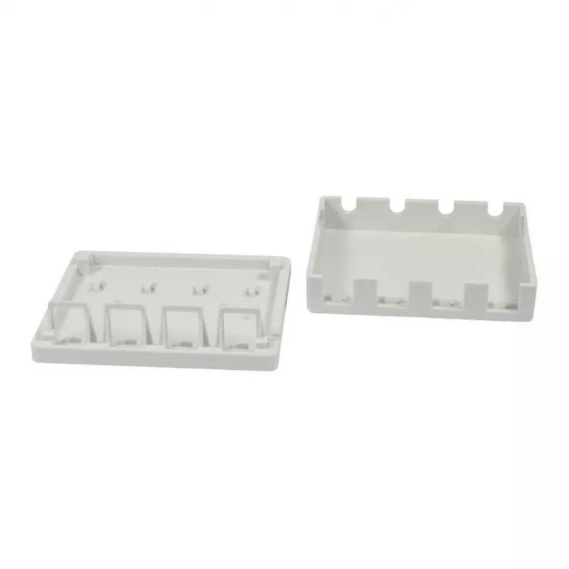 Synergy21 Keystone, moduledrager, patchpaneel voor 4x TP-modules, opbouwmontage, wit (ABS)