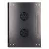 Wandmontagekast Extralink Extralink Rackmount cabinet 12U 600x450 zwart
