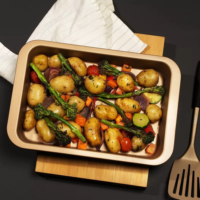 Braadpan Russell Hobbs RH01689GEU7 36 cm goud – oven braadpan