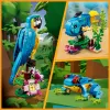 LEGO bouwset exotische papegaai 31136 — Creator displaymodel, 253 onderdelen, 220×120×110 mm