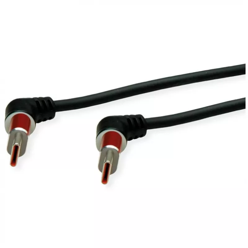 ROLINE USB2.0 kabel 360°-draaibaar C-C ST/ST 1m - kabel - digitaal/data (11.02.8347)