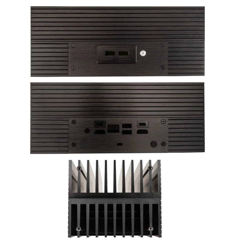PC-behuizing Akasa Turing TN Ultra Small Form Factor Zwart