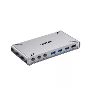 Unitek USB-C 10GBPS KVM-switch met HDMI