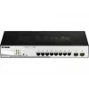 D-Link DGS-1210-10P managed L2 Gigabit Ethernet (10/100/1000) Power over Ethernet (PoE) 1U zwart