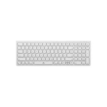 Alogic Echelon Compact USB-C BT toetsenbord Duits + muis wit - toetsenbord - USB Type-C - toetsenbord - USB Type-C