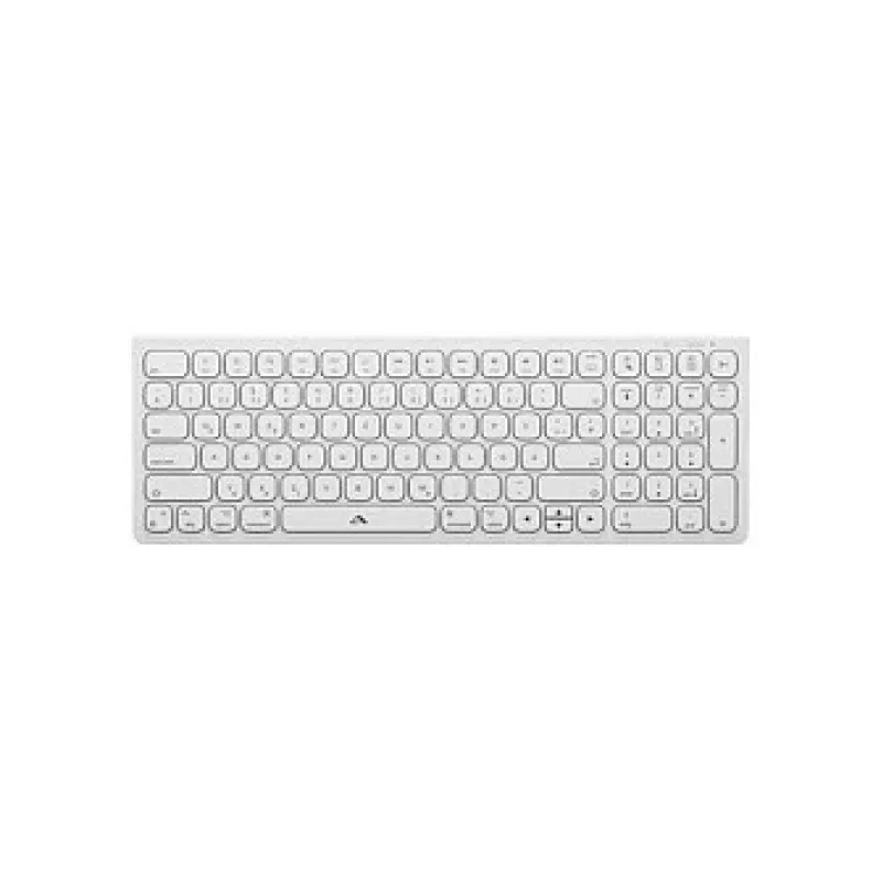 Alogic Echelon Compact USB-C BT toetsenbord Duits + muis wit - toetsenbord - USB Type-C - toetsenbord - USB Type-C