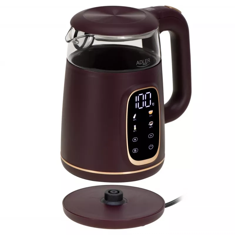 ADLER AD 1305 bordeauxrode waterkoker
