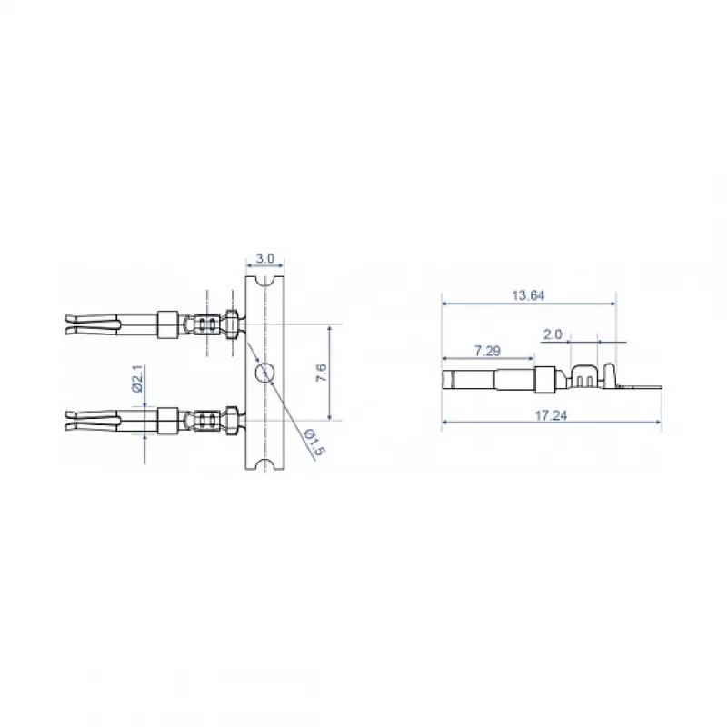 Crimpcontacten D-Sub DeLOCK 66727