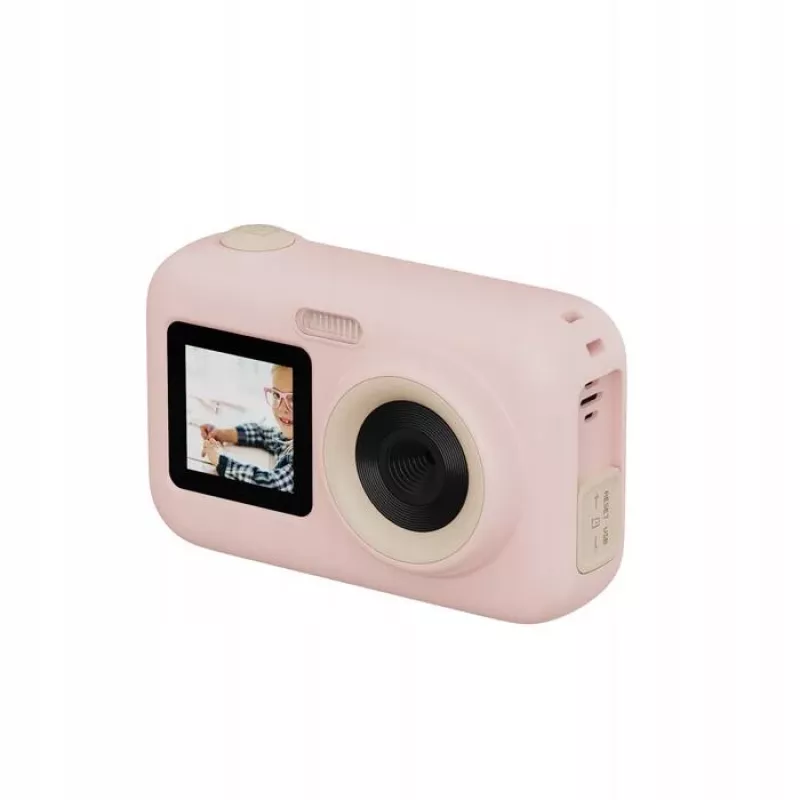 Actiecamera SJCam Funcam+ roze 1080p waterdicht, SJCam PLUS PINK