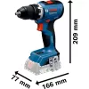 Accu-boorschroevendraaier Bosch GSR 18V-65 met 2x 4.0Ah accu's