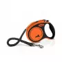 Flexi Xtreme sleepkabel 5 m, oranje/zwart, middel (tot 35 kg)