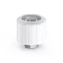 BitsPower rechte aansluiting G1/4 inch buitendraad naar 16/10 mm slang, Arctic White