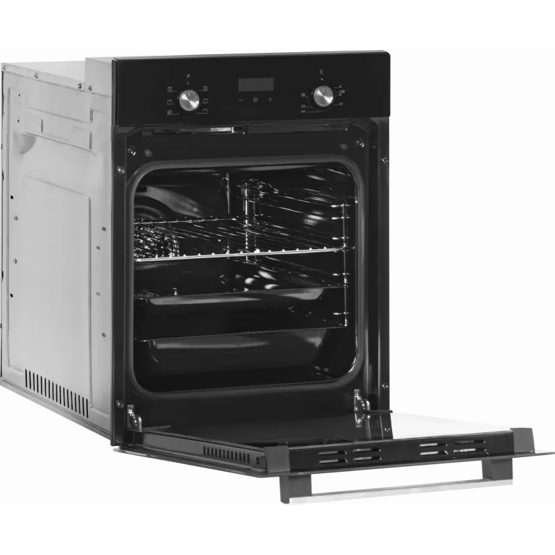 Inbouwoven SIMFER 4207DERSP.1 — 47 L, multifunctioneel, handmatige pop-up-knoppen, zwart, 59,5×45 cm