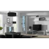 Cama Set van twee planken 125cm SOHO wit mat