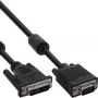 InLine DVI-A-kabel 12+5 stekker / 15-pins HD-stekker VGA 2 m
