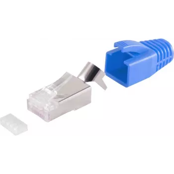 Kabelverbinder RJ-45 ShiverPeaks 72067-10B blauw wit