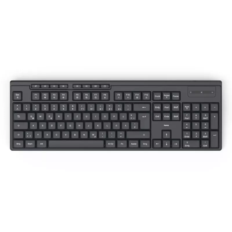 Toetsenbord- en muisset WKM-200 zwart