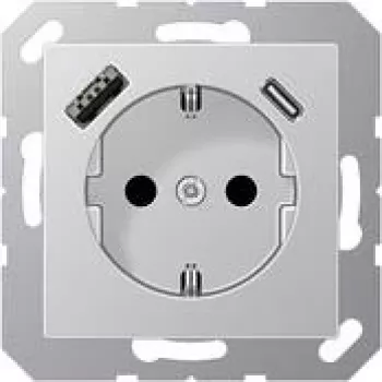 JUNG A1520-15CAAL - type F - 5 - 35 °C - kunststof - IP20 - 16 A - 50/60 Hz
