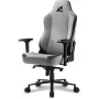 Gaming-stoel Sharkoon SKILLER SGS40 stof gestoffeerde zitting rugleuning grijs