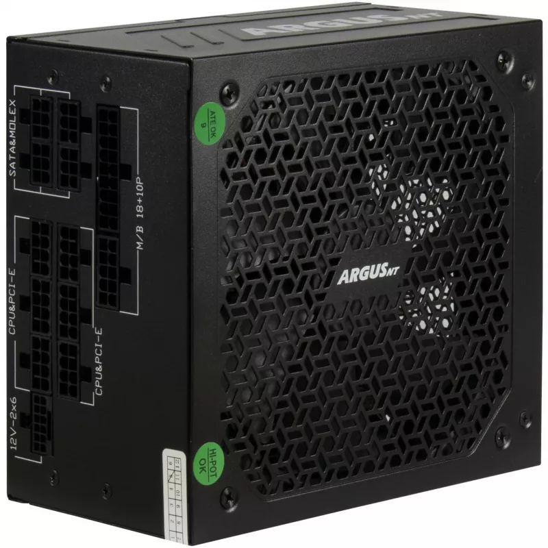 Inter-Tech HA-850BA4 voeding, 850W, kabelmanagement