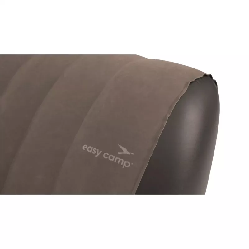 Opblaasbare campingligstoel Easy Camp 420072, bruin, PVC, 840×1400×700 mm