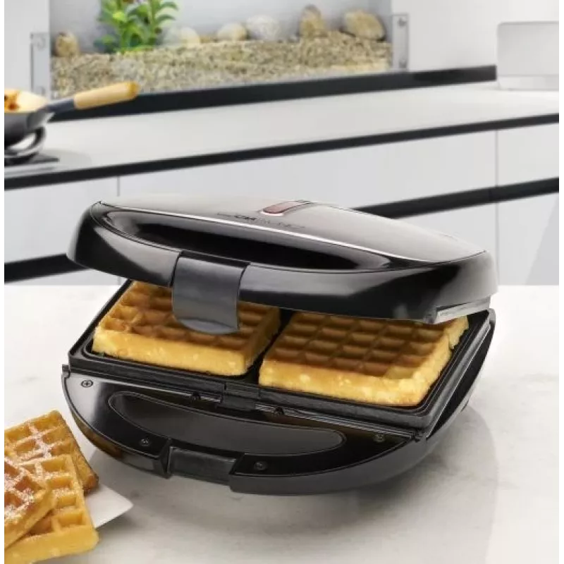Clatronic ST/WA 3670 sandwichmaker 800 W zwart, roestvrij staal