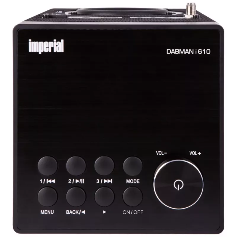 Imperial DABMAN i610 zwart DAB-radio