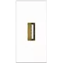 Kindermann Konnect flex 45 click - modulair faceplate-snap-in - USB 2.0 Type-A - wit, RAL 9010