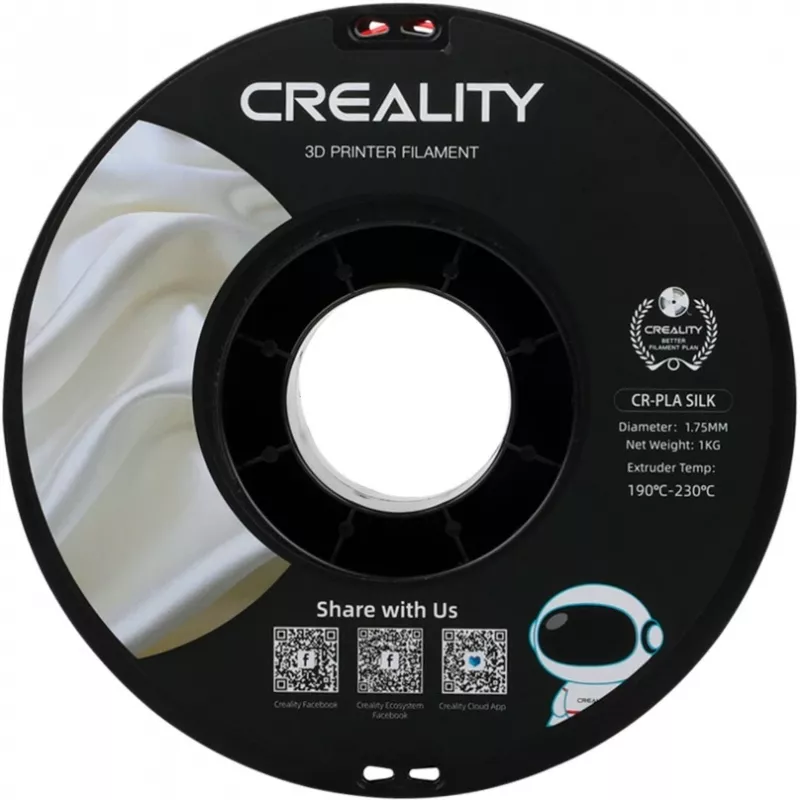 Creality CR-Silk PLA filament, 1,75 mm, 1 kg, goud/rood