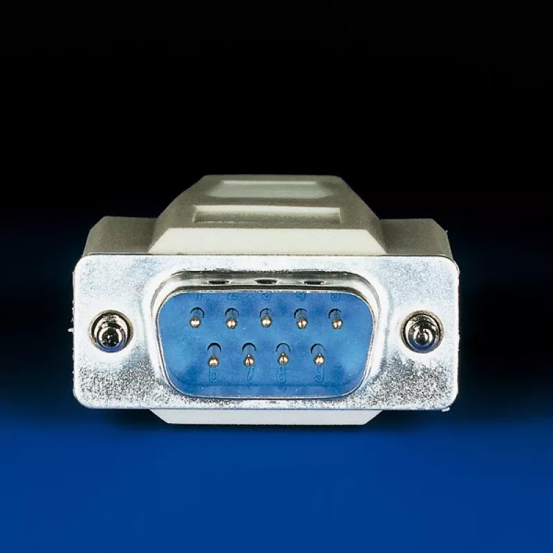 RS232-kabel ROLINE DB9 M - F 1,8 m